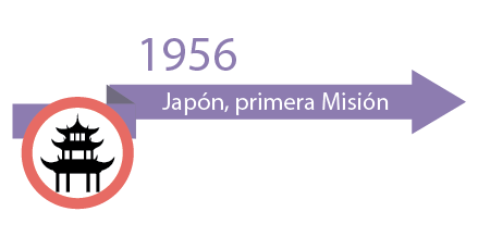 placa Japón primera misión