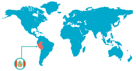 ubicación en al mapa de Perú