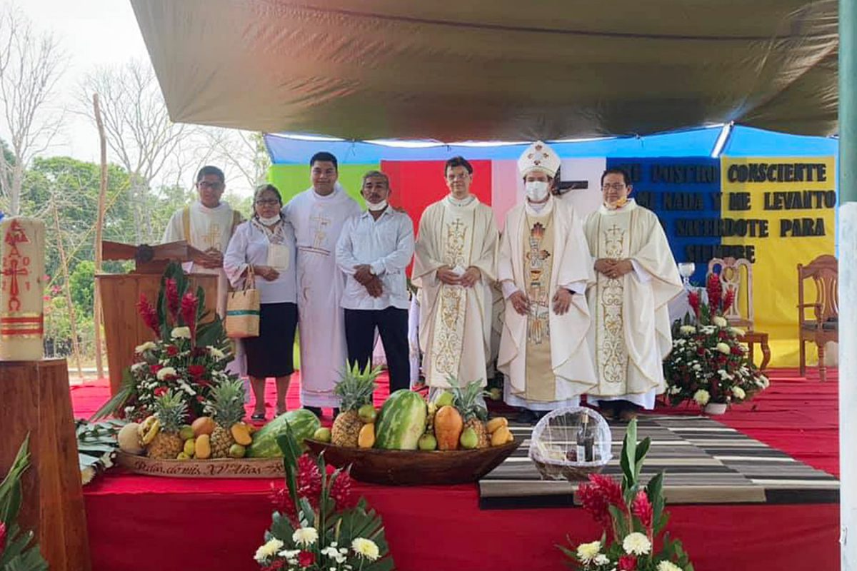 Obispo de Tabasco preside ordenación sacerdotal del misionero Jorge Luis Montero García