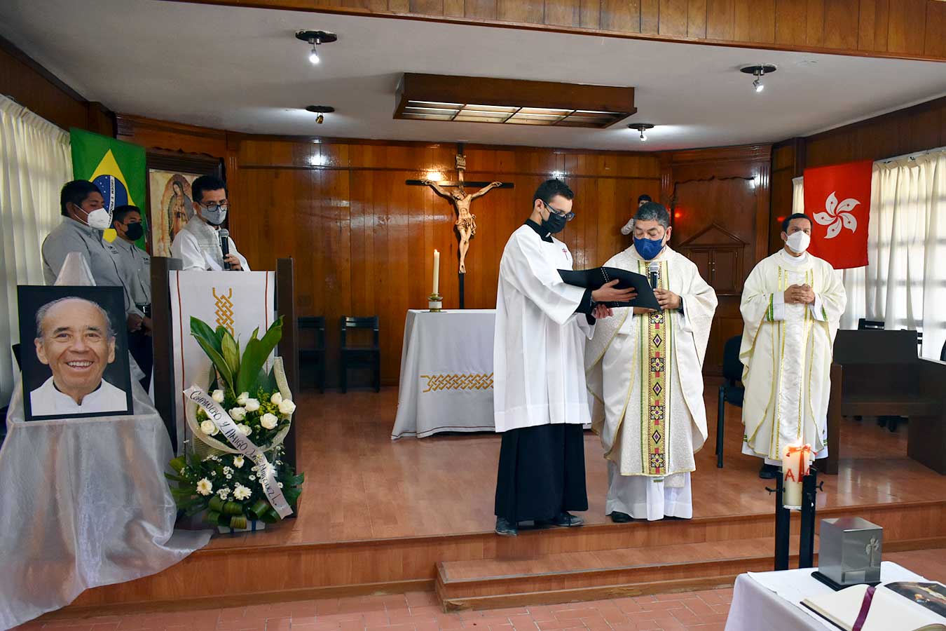 Se llevaron a cabo las misas de exequias y por el eterno descanso del P. José Monroy Pereyra, MG