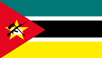 imagen de la bandera de Mozambique
