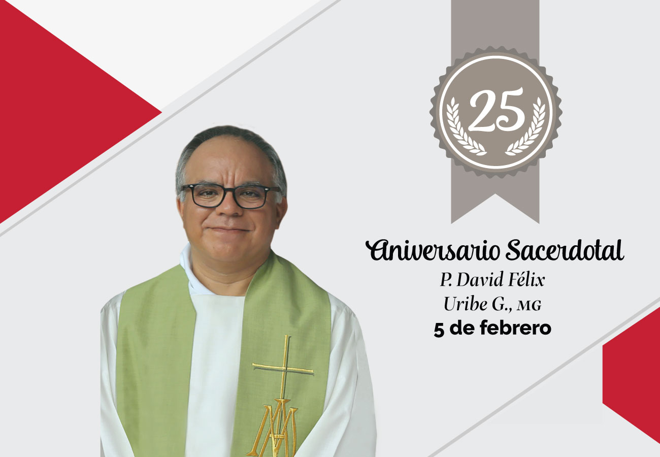 ¡Celebramos sus 25 años de servicio y entrega misionera!